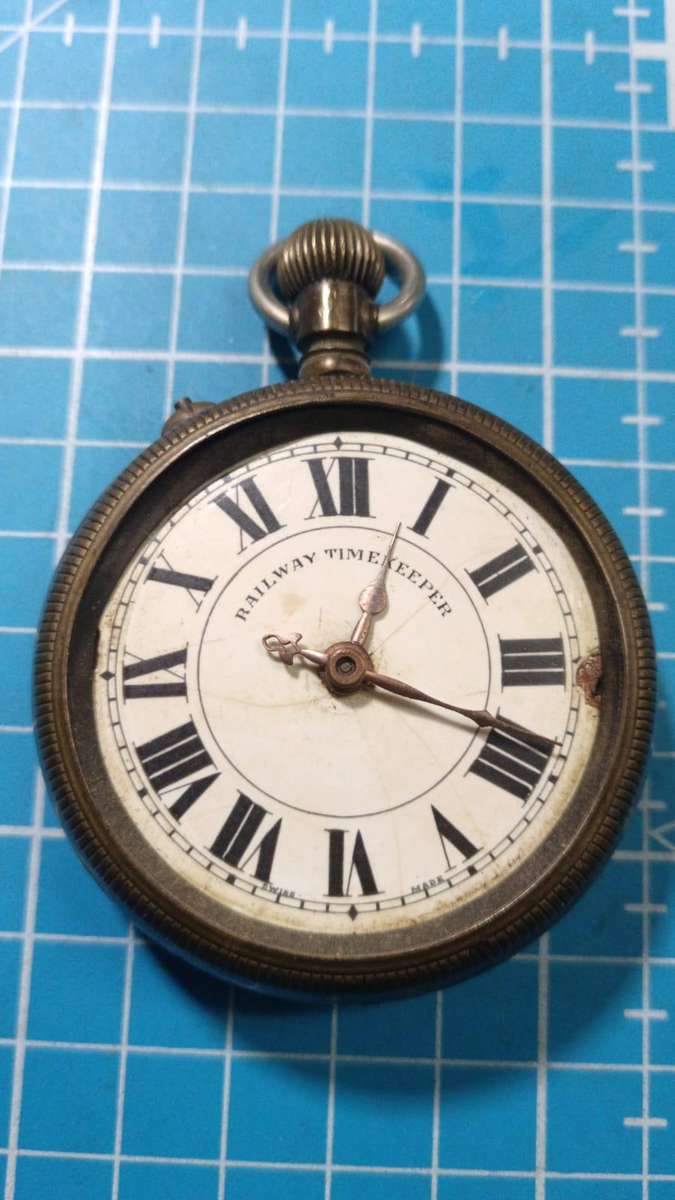Vintage Railway Timekeeper Pocket Watch