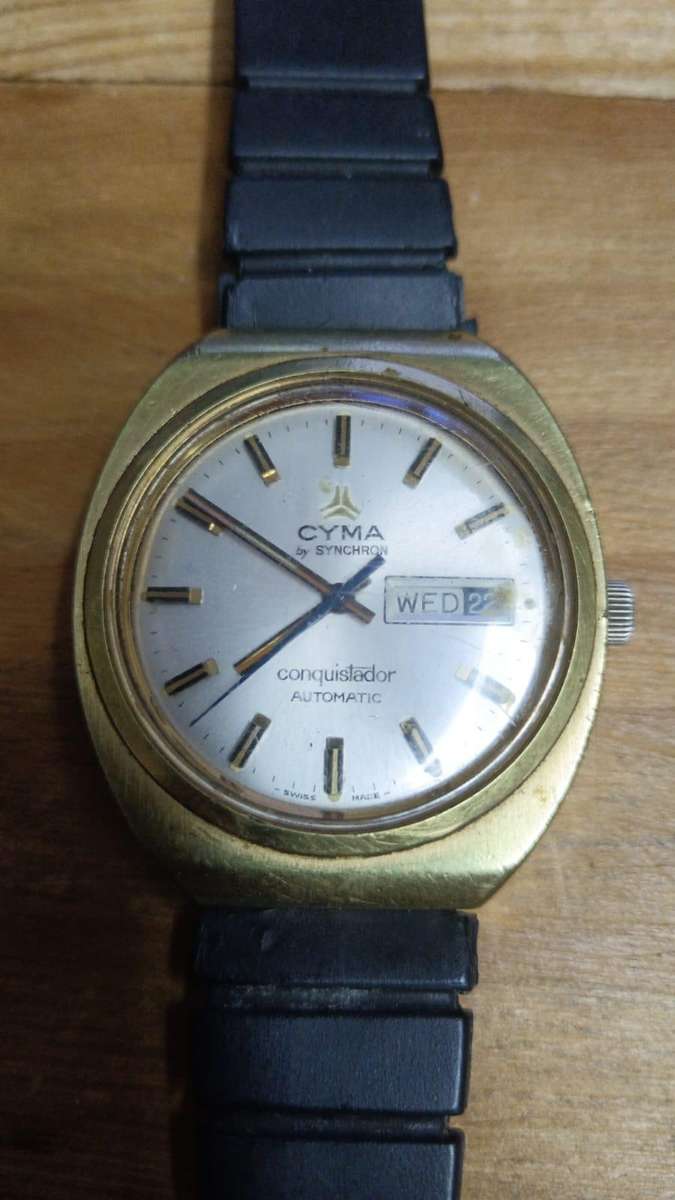 Cyma Vintage Conquistador Day Time Automatic watch