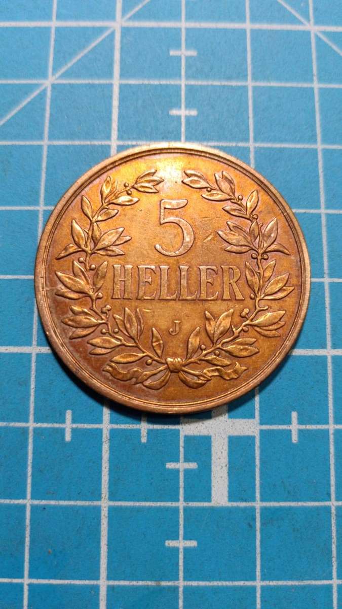 Deutsch Ostafrika 1909 5 heller