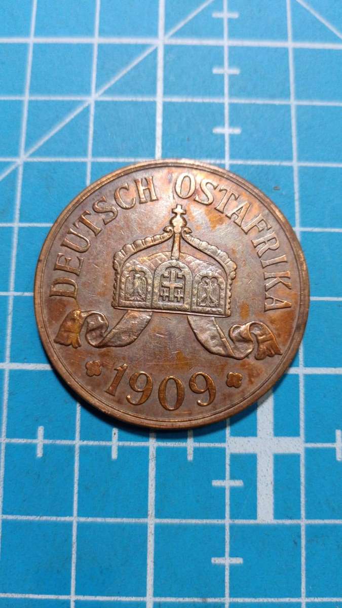 Deutsch Ostafrika 1909 5 heller