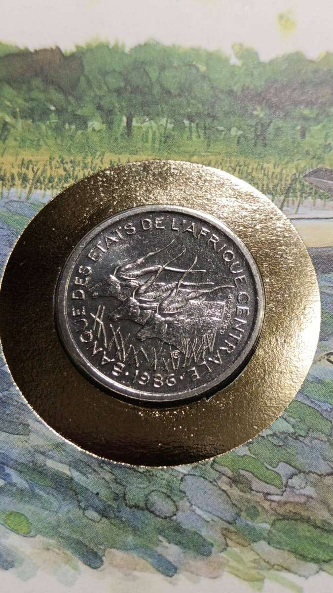 Centrafricaine Coin FDC