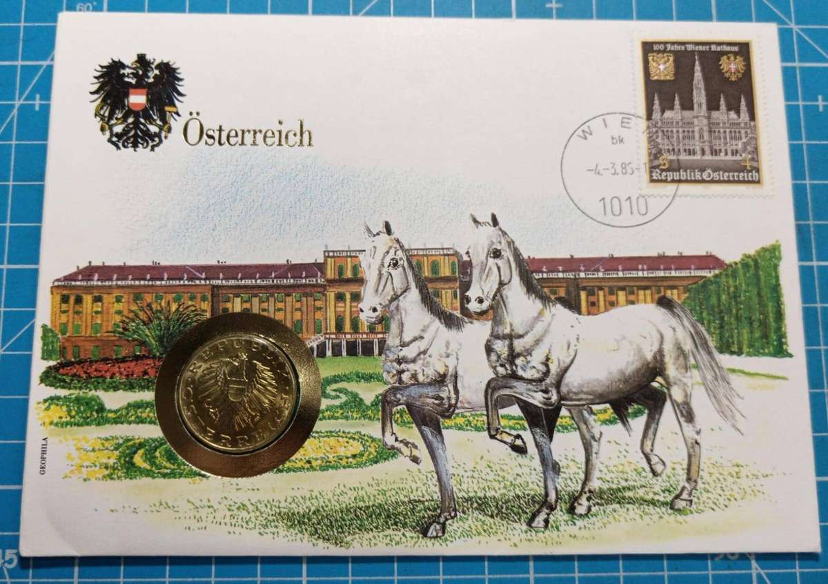Osterreich Coin FDC
