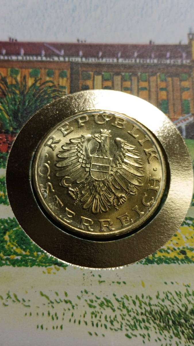 Osterreich Coin FDC