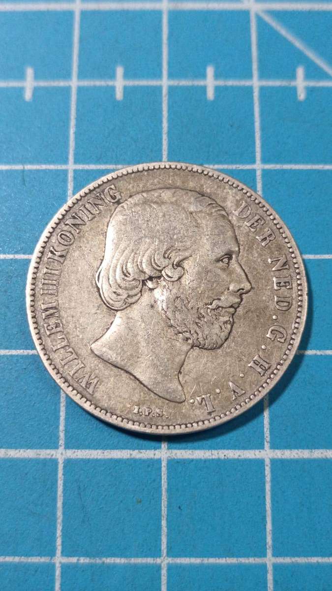 Netherlands 1863 1 gulden - WOW - R1 start!!!!!