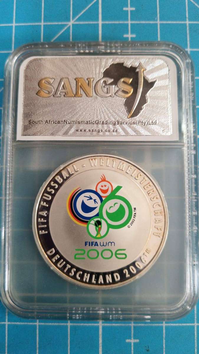 german 2006 Fifa silver medallion