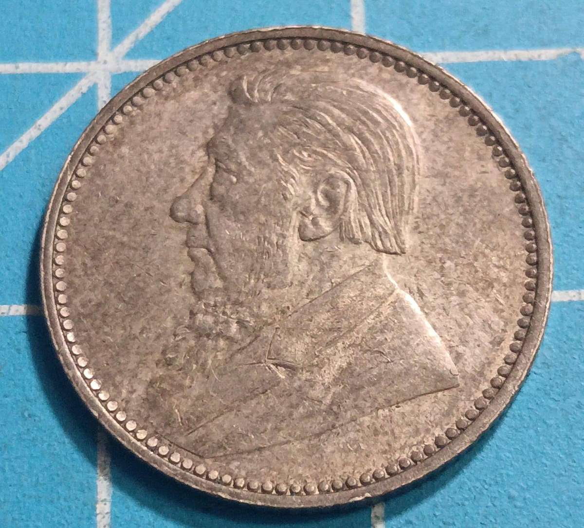 ZAR 1896 6 pence