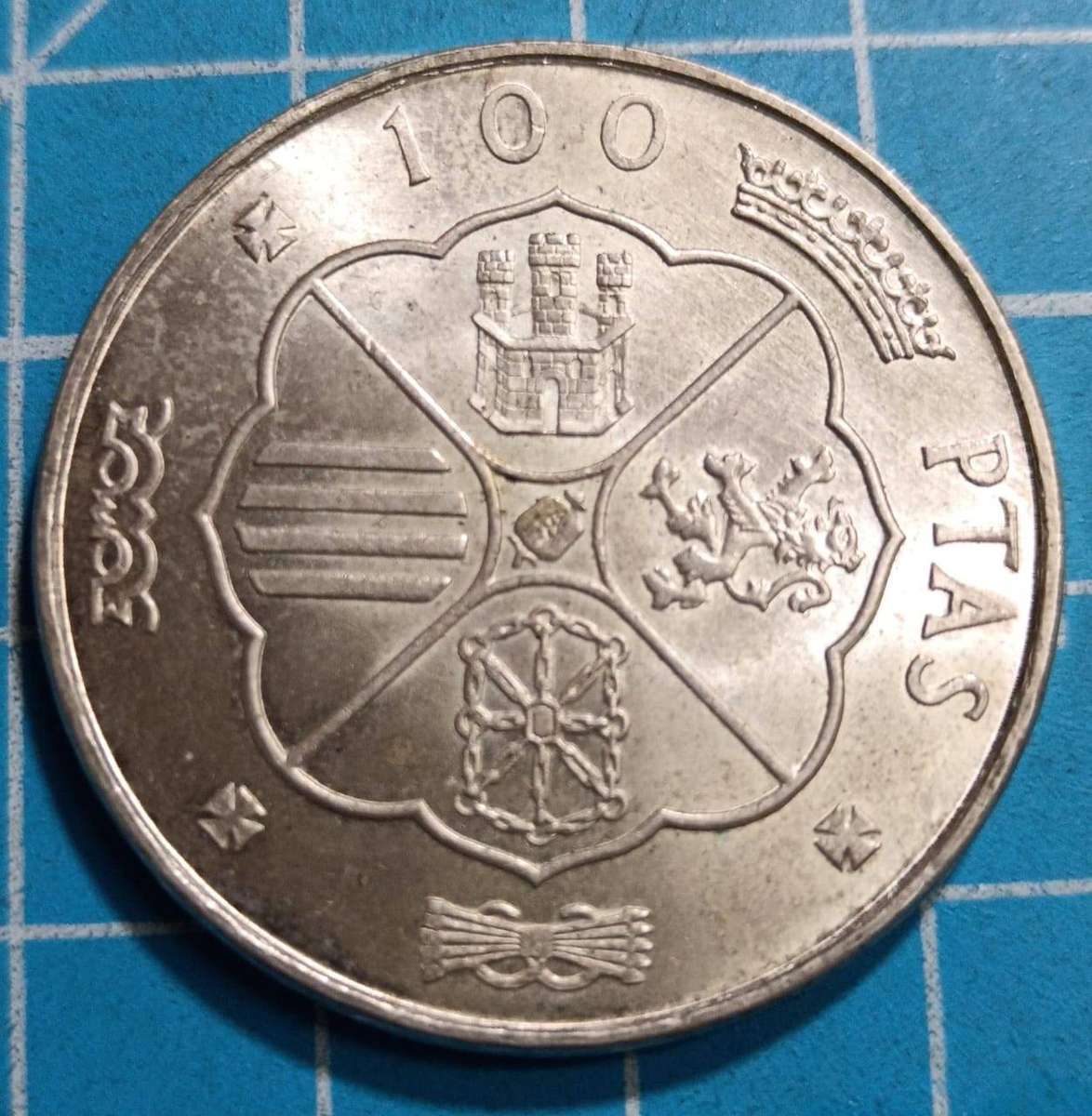 100 Pesetas 1966