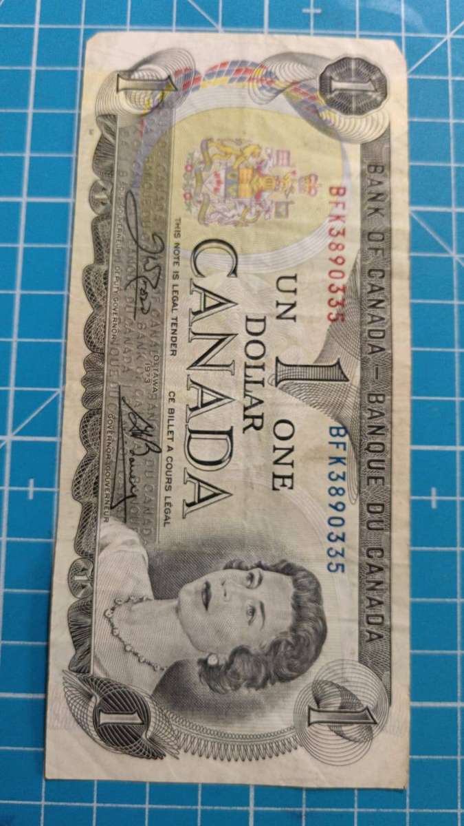 canadian $1 note