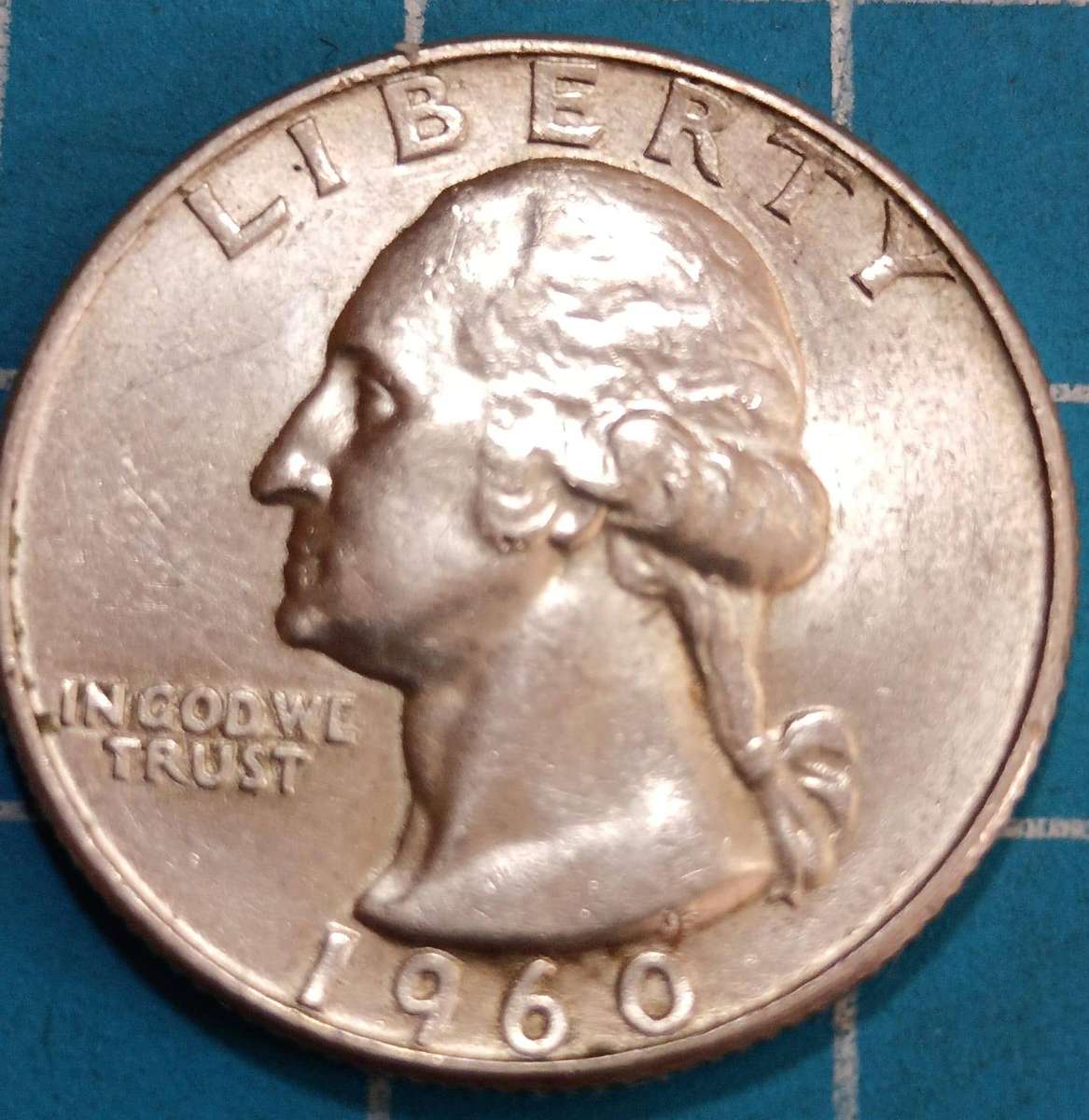 USA 1960 quarter