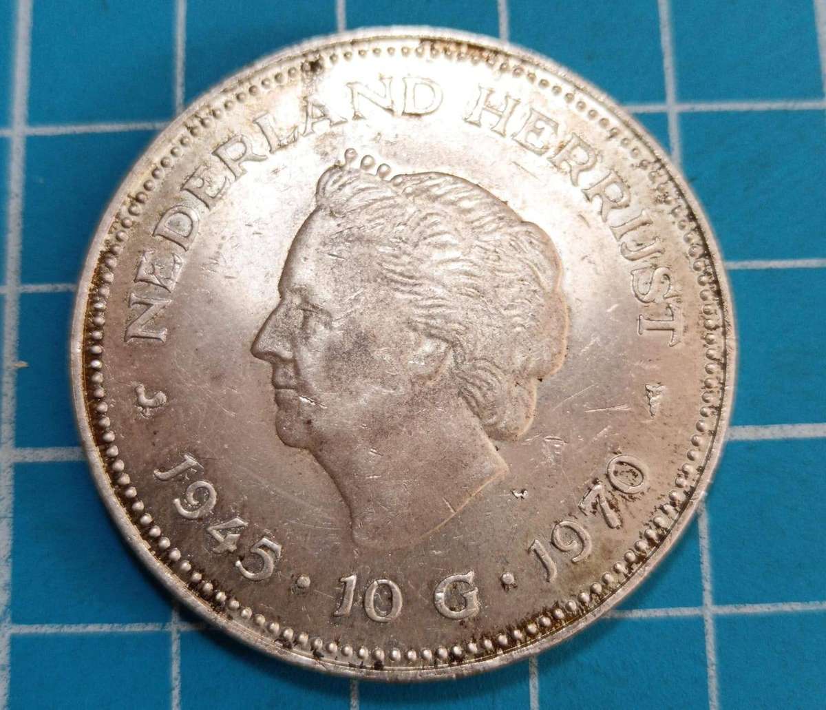 Netherlands 1970 10 gulden