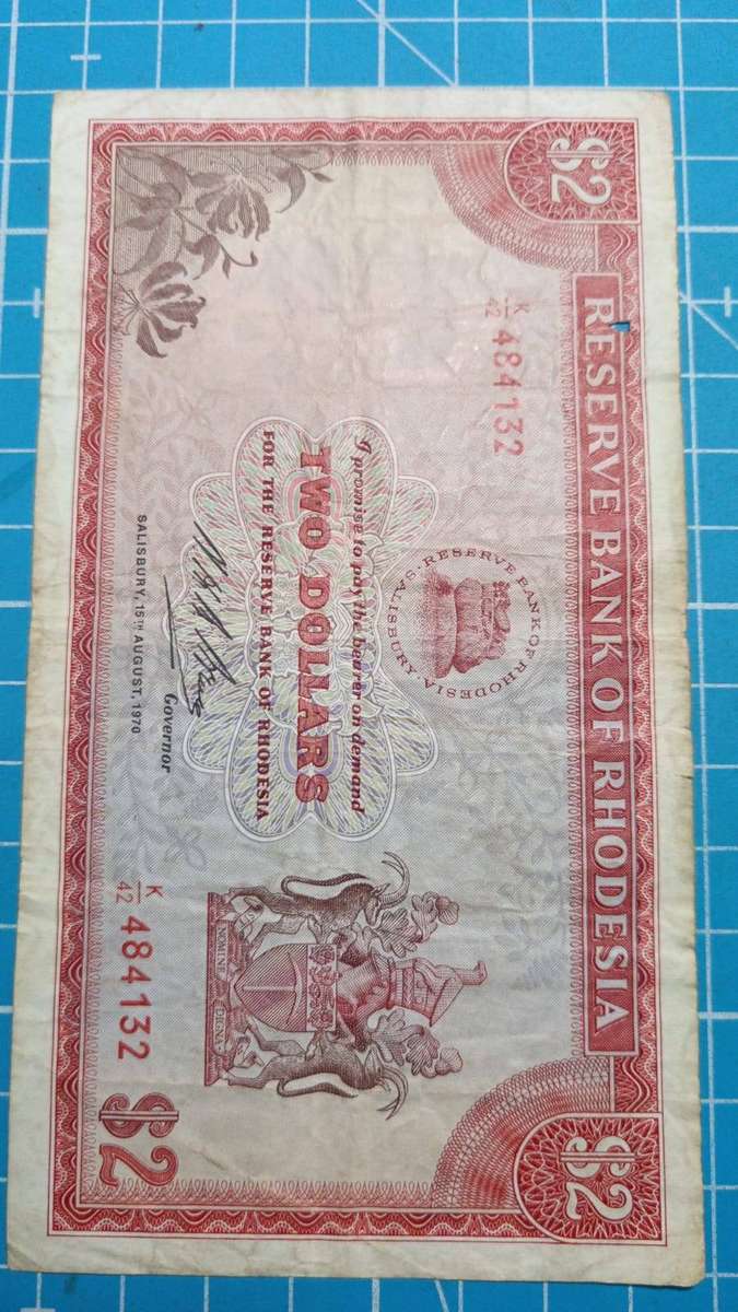 Rhodesia $2 note