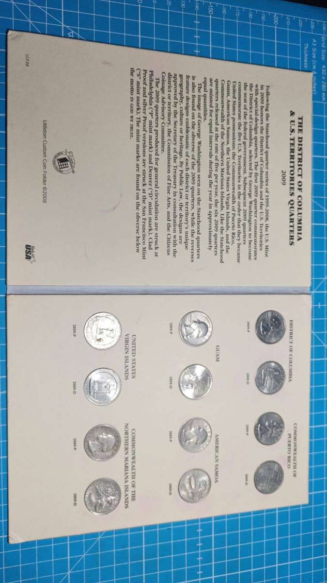 Columbia quarter set from 2009