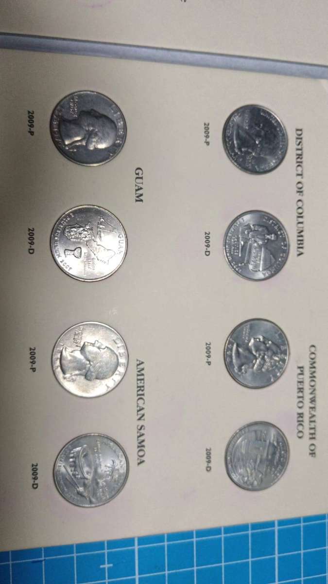 Columbia quarter set from 2009