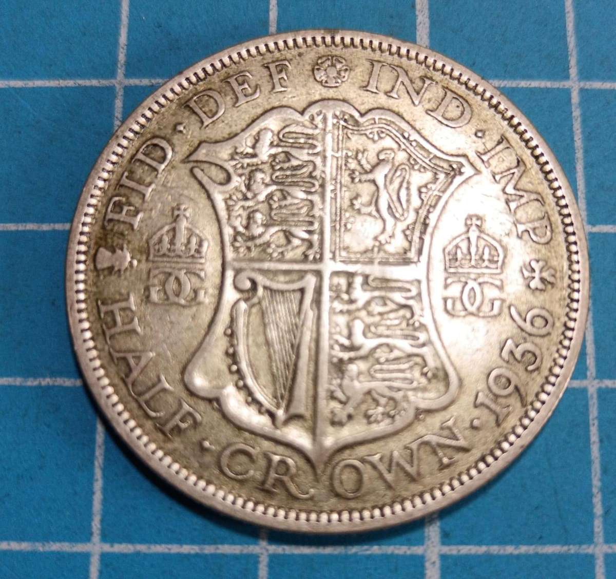1936 half crown uK