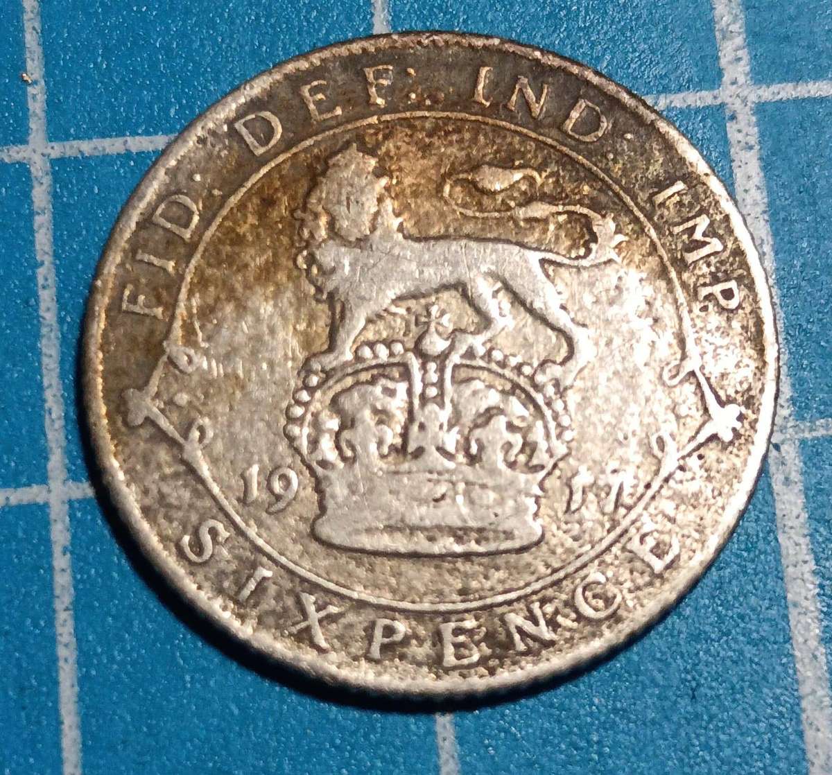 1917 6 pence