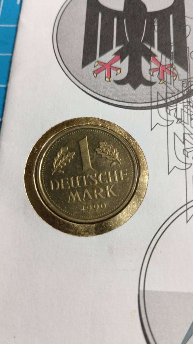 German FDC with 3 coins