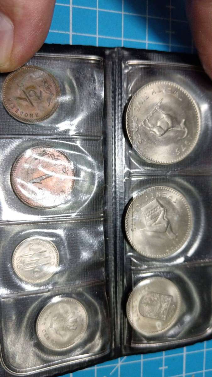 Rhodesia coin set