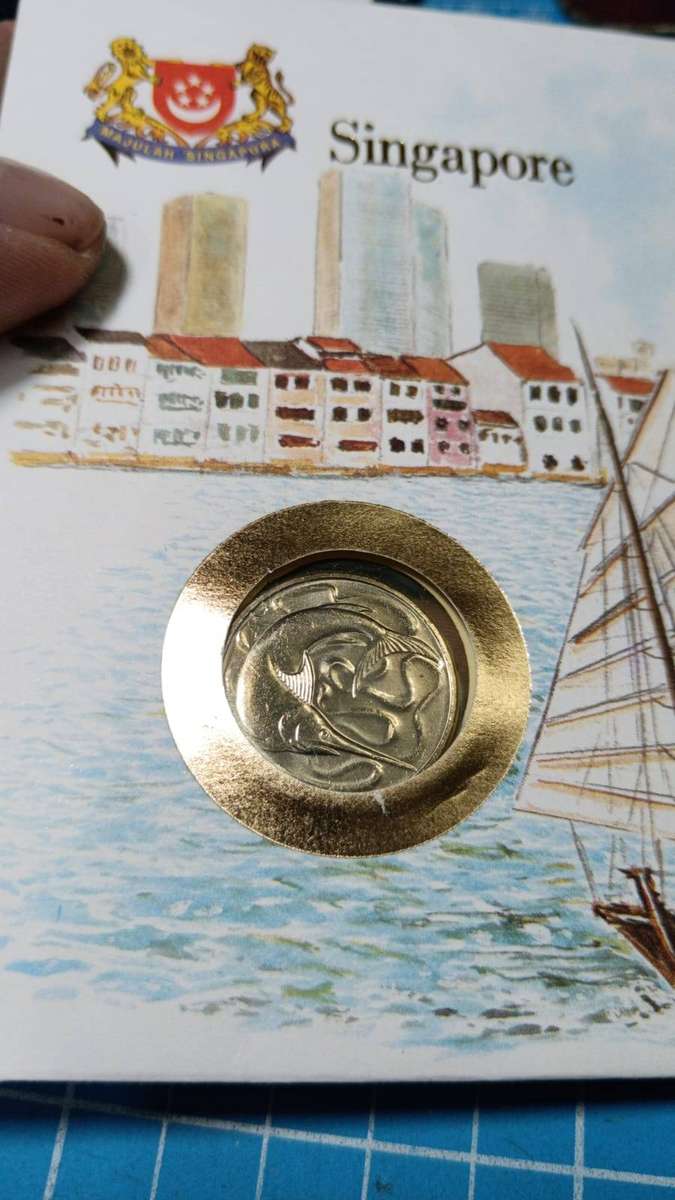 Singapore coin FDC