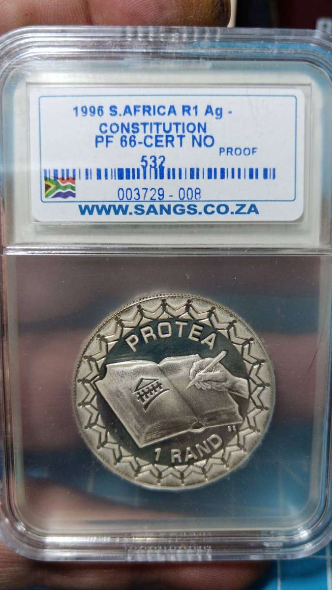 1996 silver R1 Constitution PF66