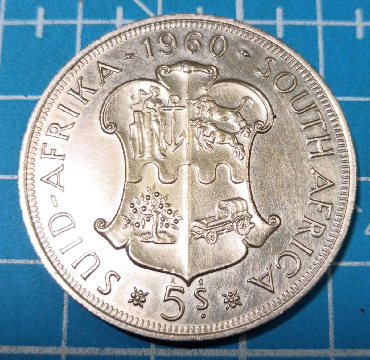 1960 5 shilling