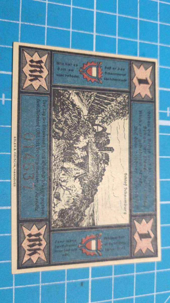 notgeld 1 mark - oldendorf