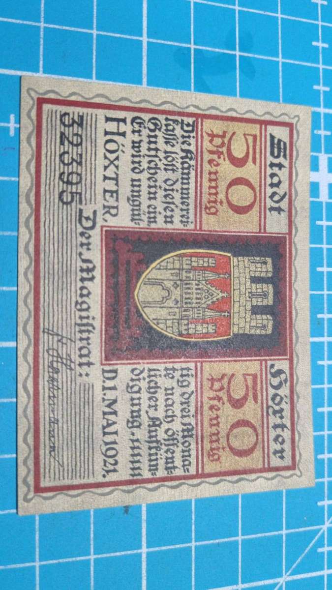 notgeld 50 Pfennig 1921
