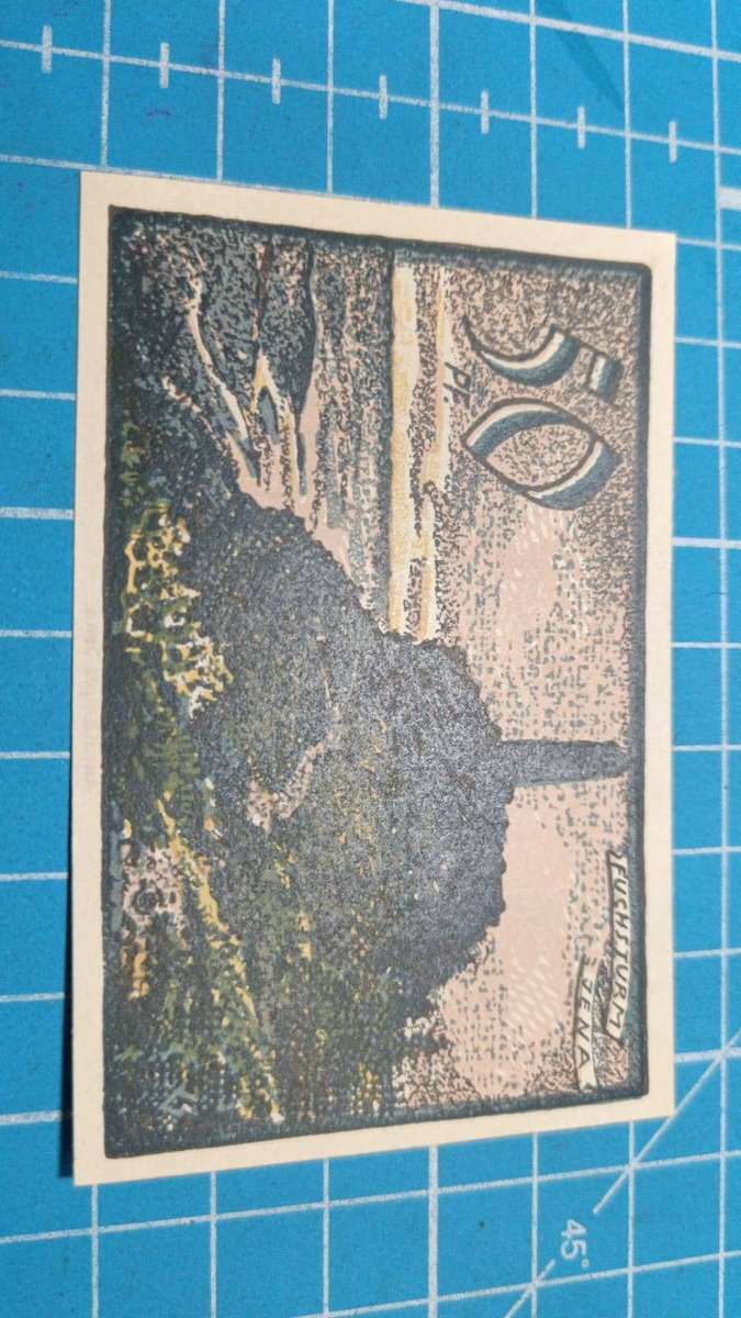 notgeld 50 Pfennig 1921 stad jena