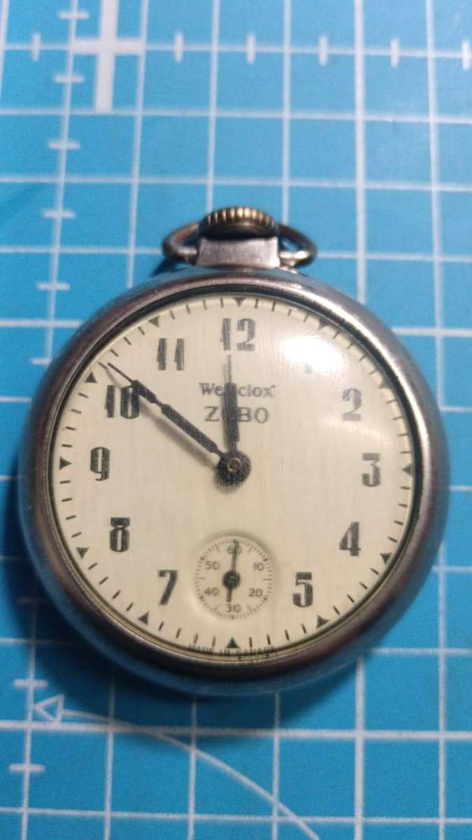 Westclox Zobo Antique pocket watch