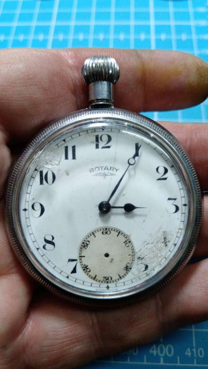SAR issued vintage Rotary pocket watch