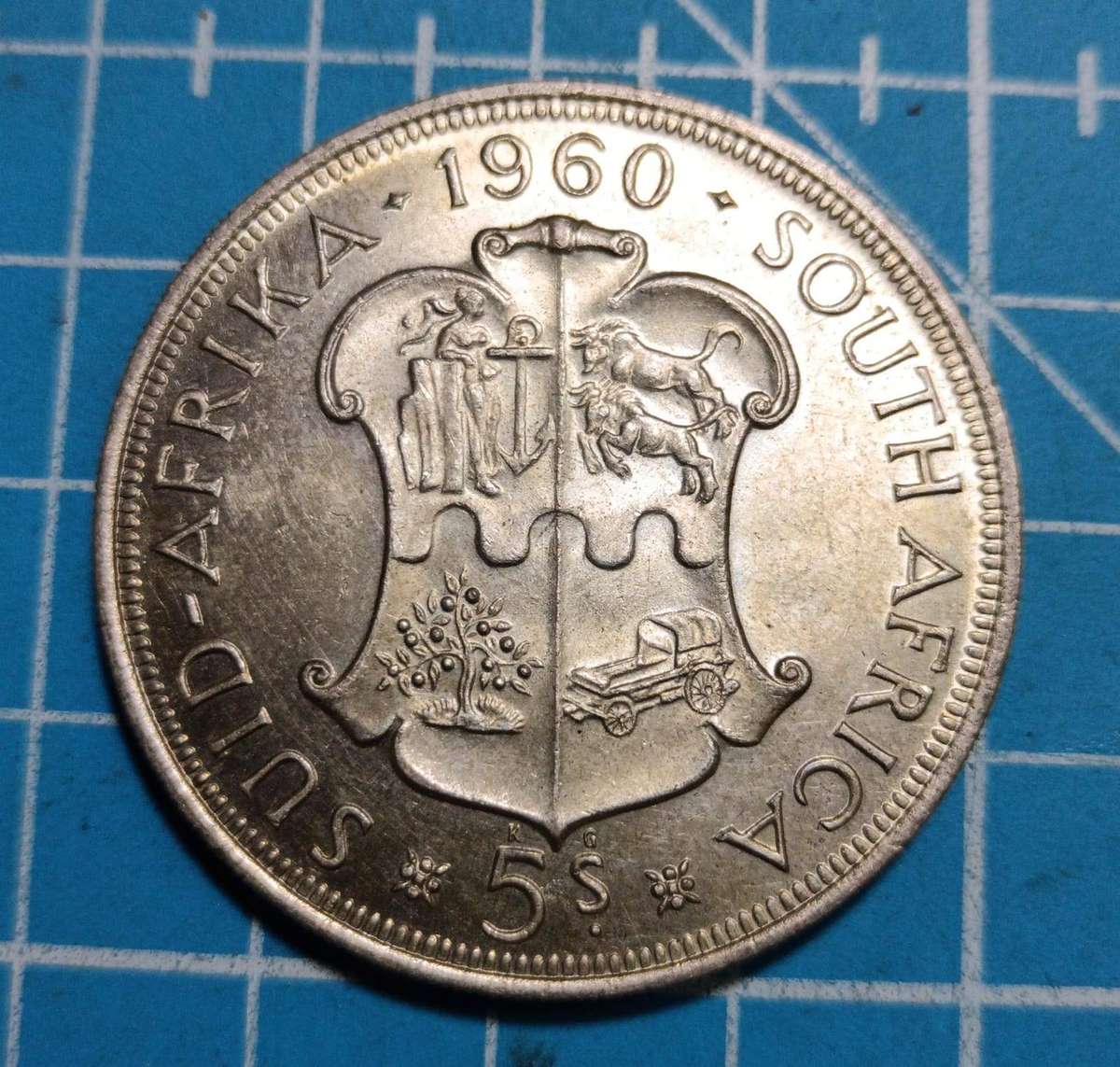 1960 5 shillings