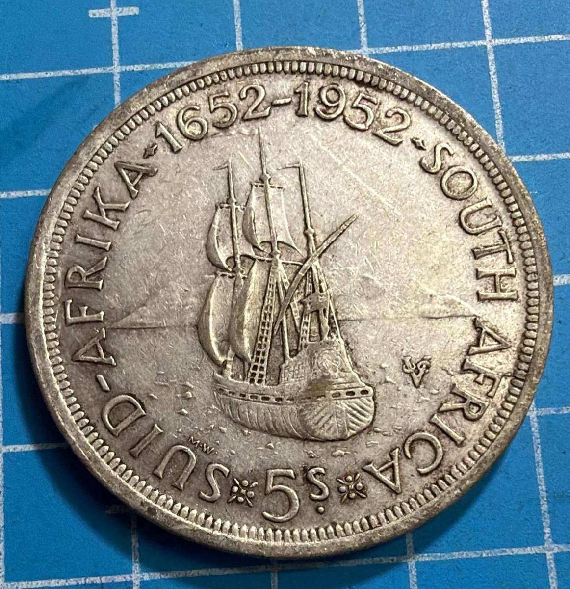 1952 5 shillings