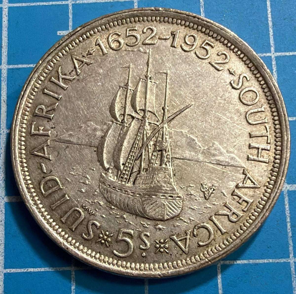 1952 5 shillings
