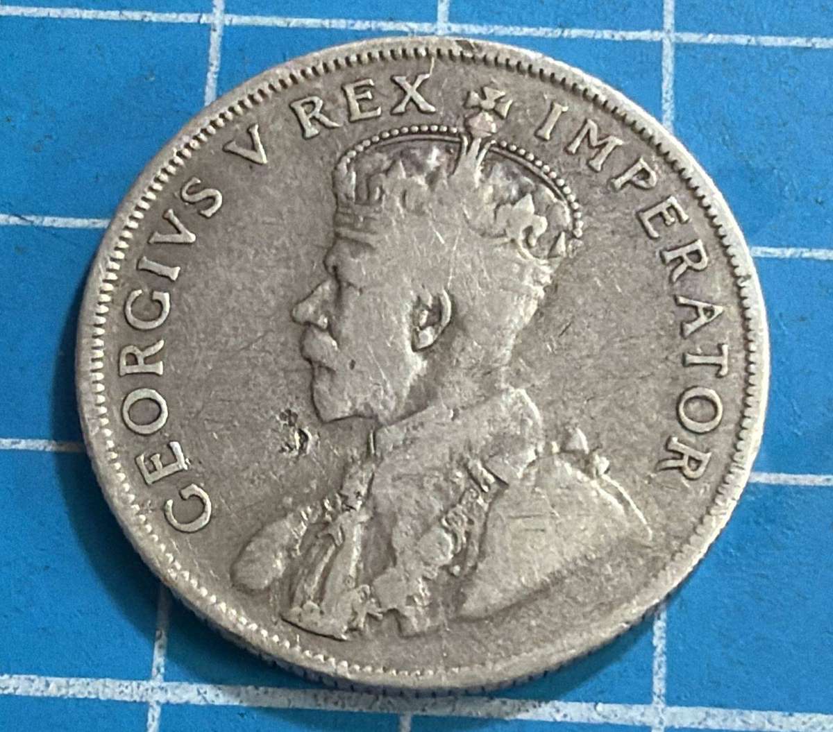 1936 2 shillings - silver