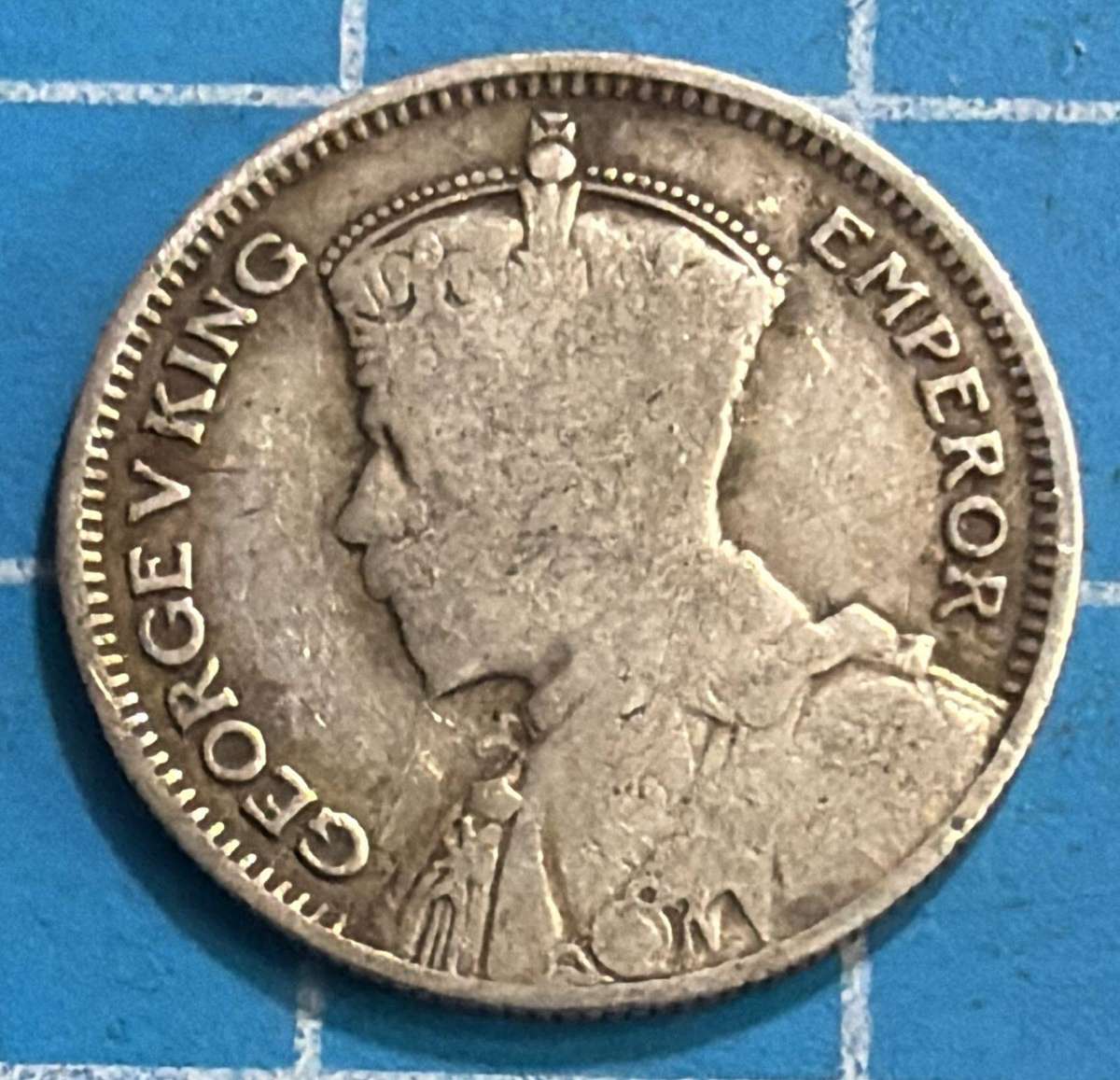 Southern Rhodesia 6 pence 1935- silver