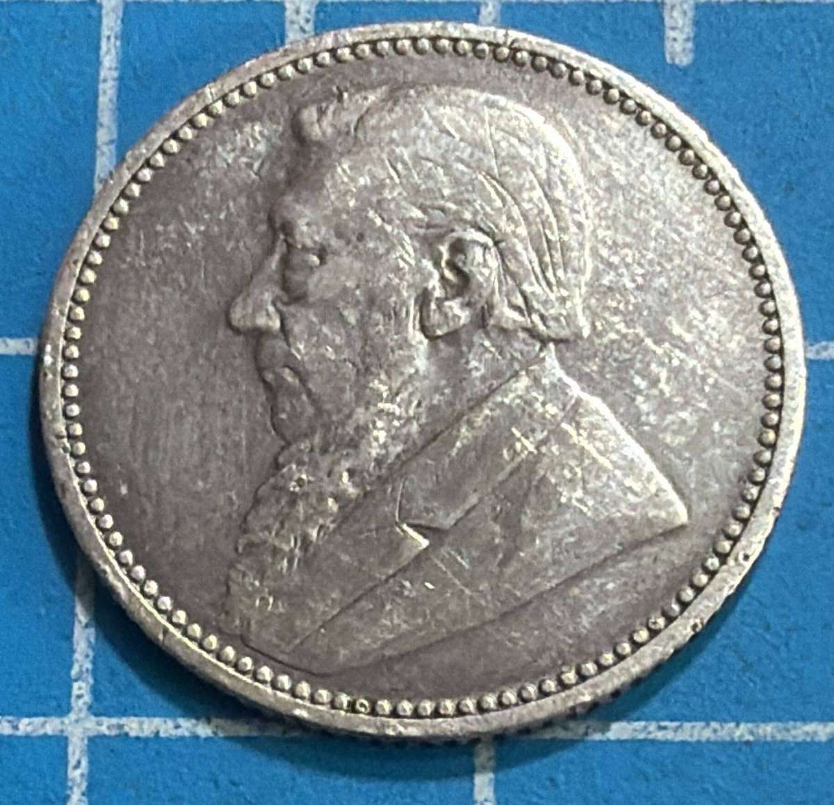 1892 6 pence - silver