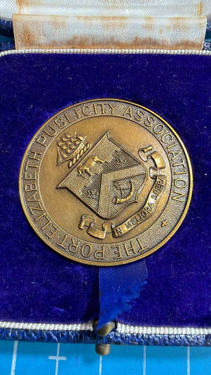 Port Elizabeth 1957 publicity association medal