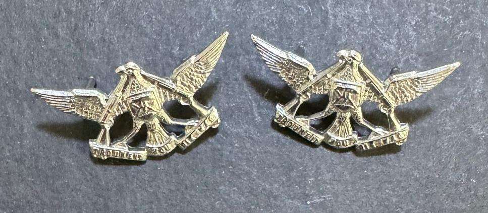 SADF - Regiment De Wet Collar Badges ( Mess Dress )
