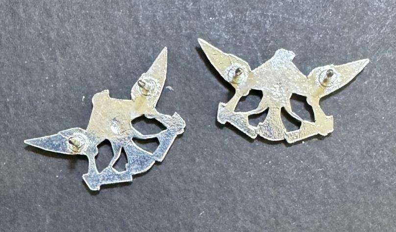 SADF - Regiment De Wet Collar Badges ( Mess Dress )