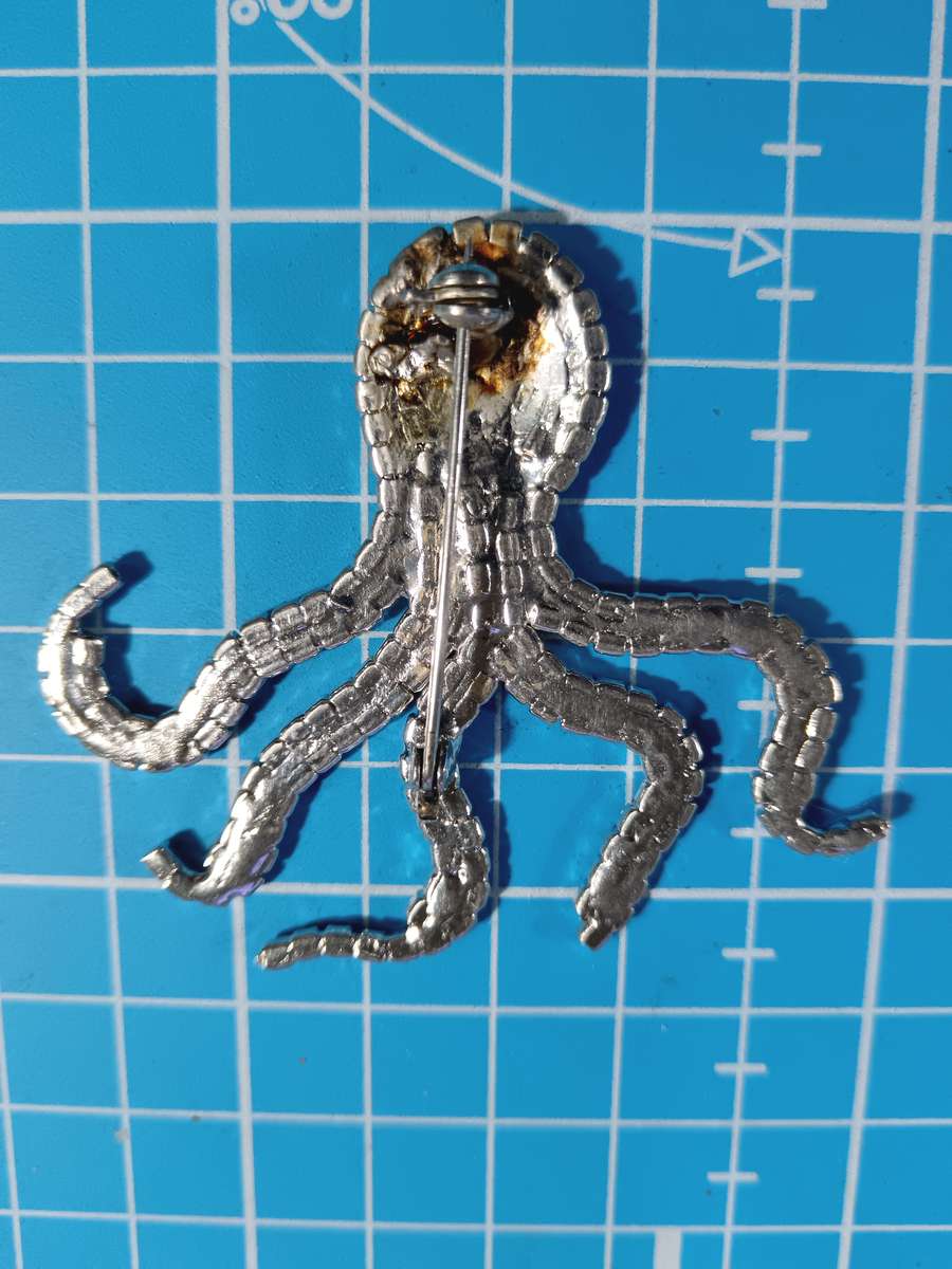 Costume Jewellery - octopus Brooch