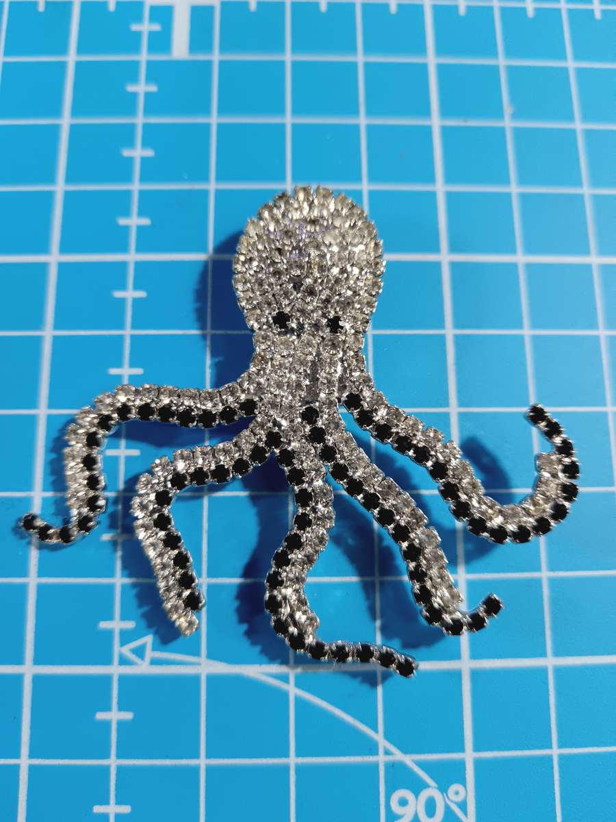 Costume Jewellery - octopus Brooch