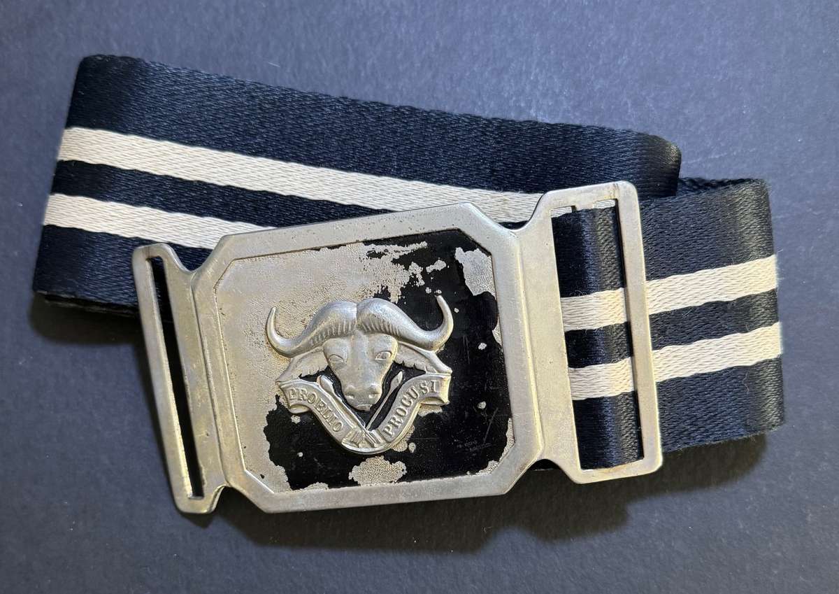 SADF - 32 Battalion ( The Terrible Ones ) Stable Belt with Buckle