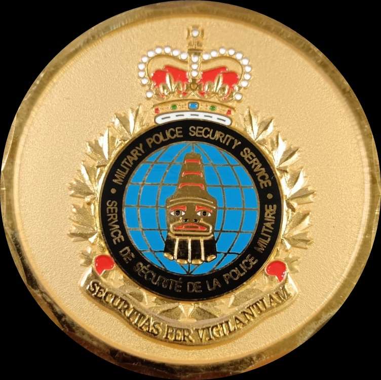 United States - Military Police Security Police Challenge Coin