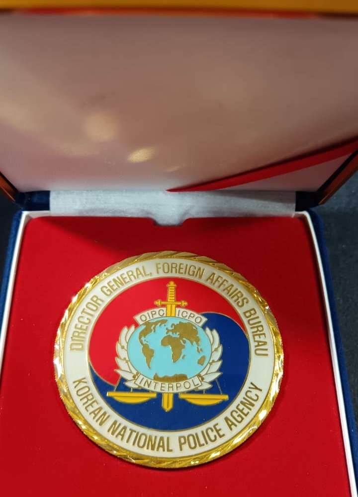 Korean Police Challenge Coin