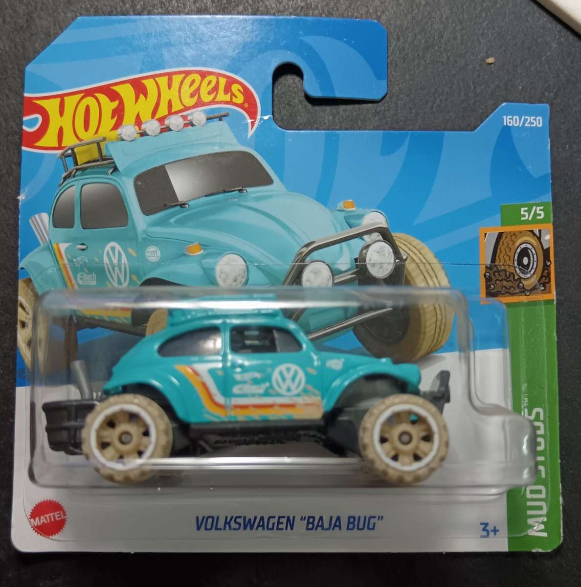 Hot Wheels Beetle on Card