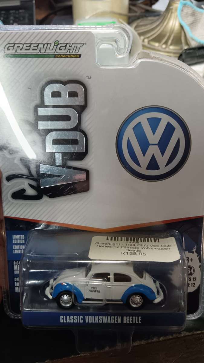 VW Beetle Model on Card