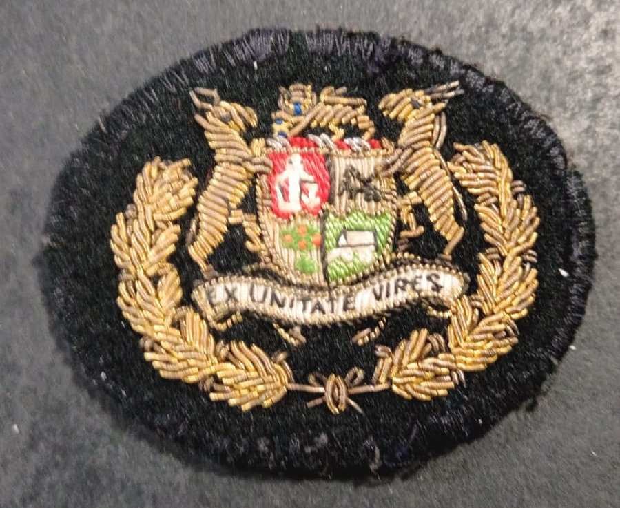 SADF - Navy Bullion Wire Rank Badge