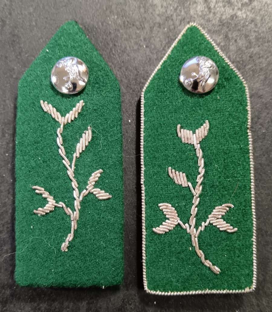 Homelands Officers Gorget Patches