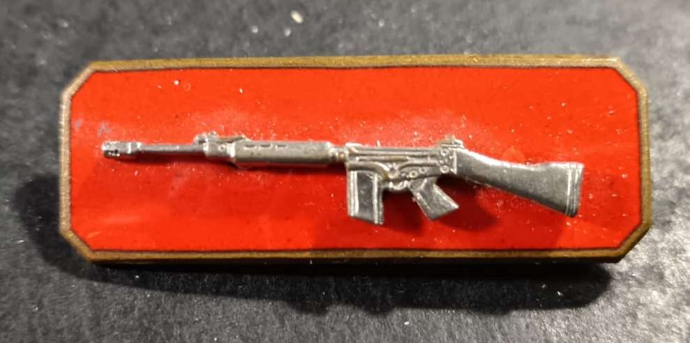 SADF - Silver Marksman Breast Badge