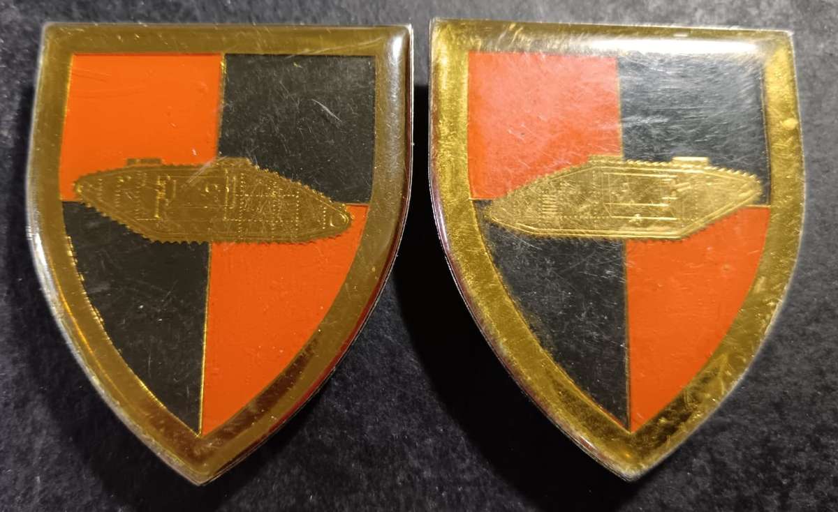 SADF - School of Armour Shoulder Flash Pair