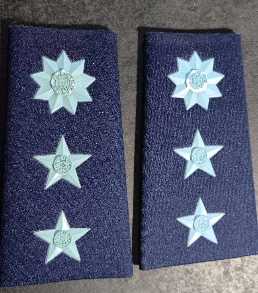 SA Air Force Colonel Slip on Ranks